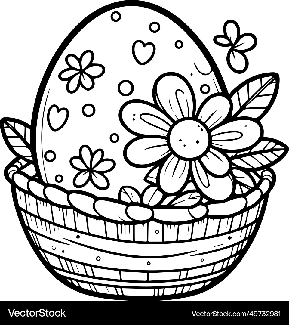 free printable coloring pages easter eggs