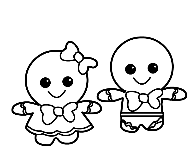 Cute Free Printable Christmas Coloring Pages For Kids