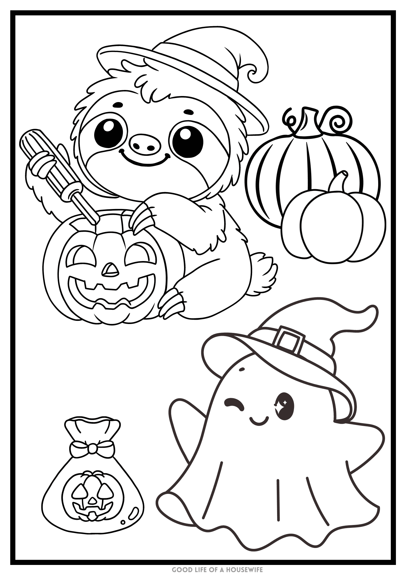 halloween coloring pages printable