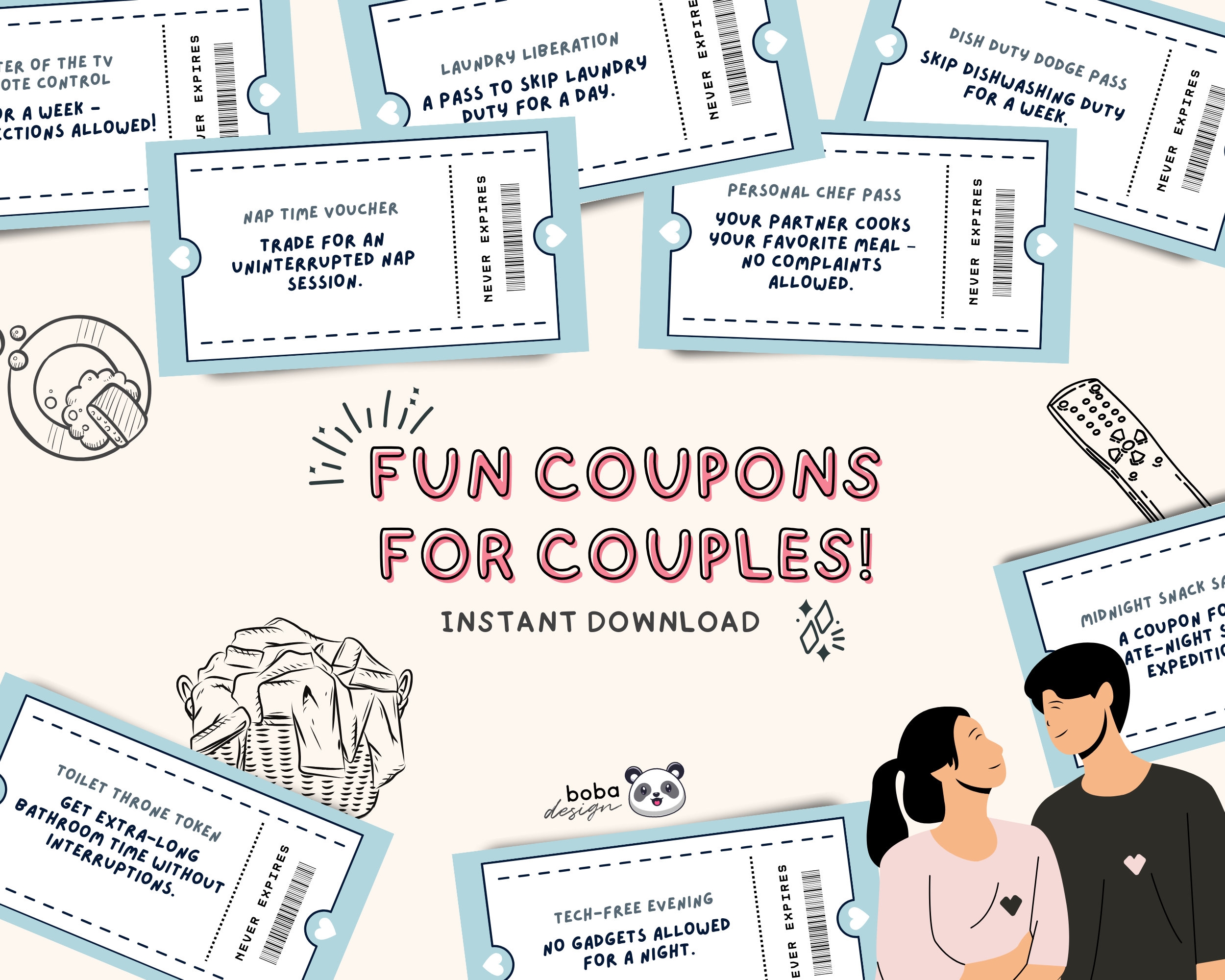 Cute Printable Coupons For Couples Funny Printable Date Ideas Funny Love Coupon Cards Coupon Books For Husband Funny Adult Coupons Etsy
