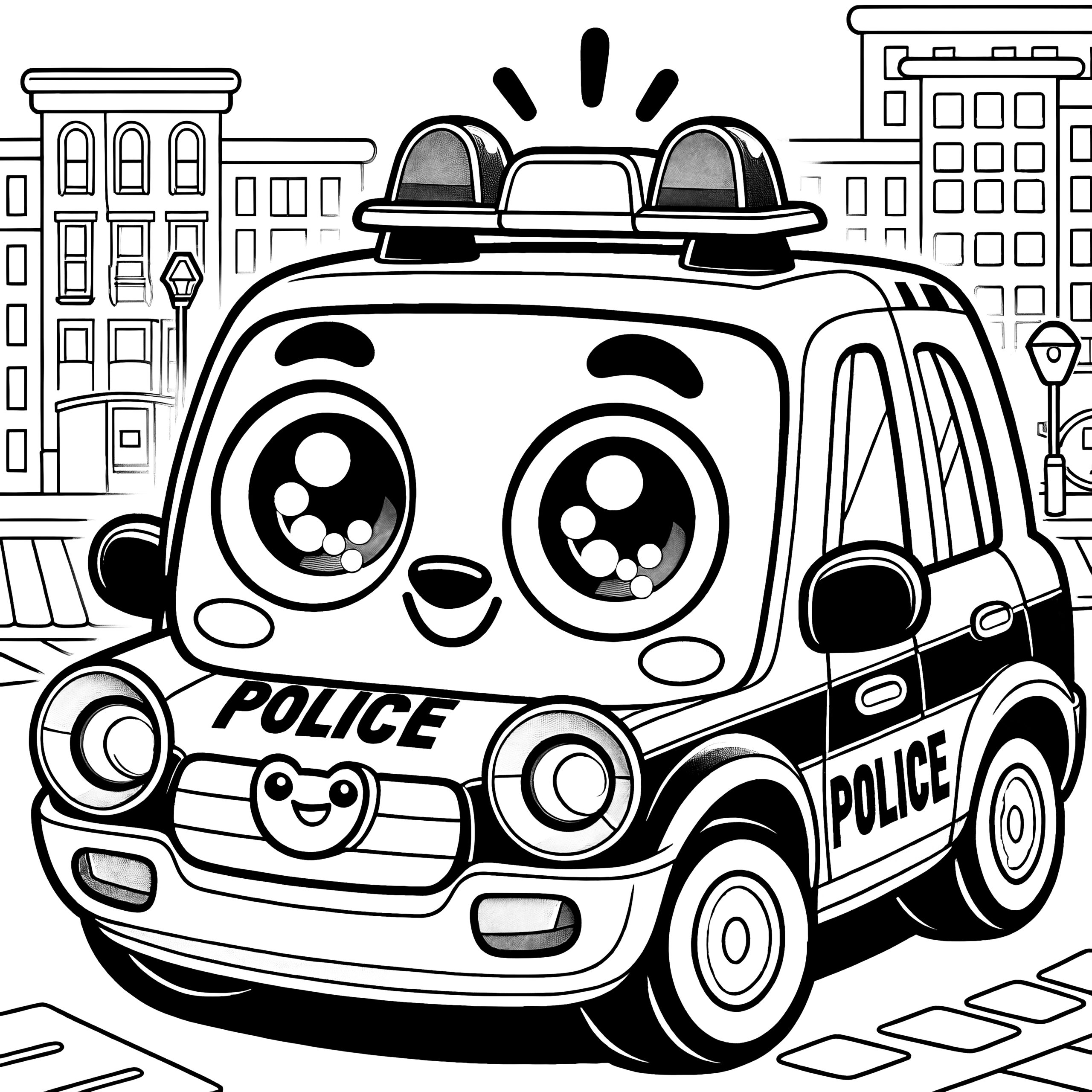 free coloring pictures of cars