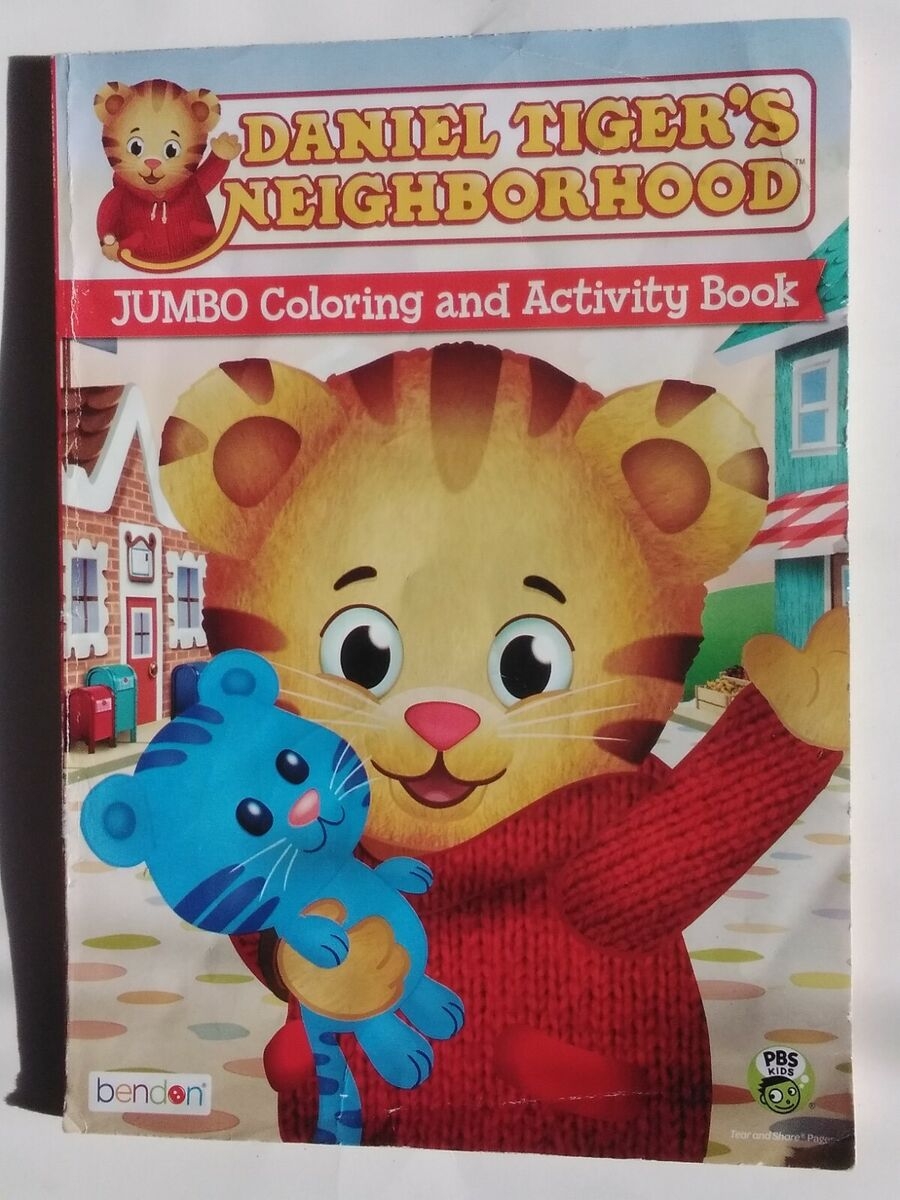 Daniel Tiger Coloring And Activity Book With Stickers