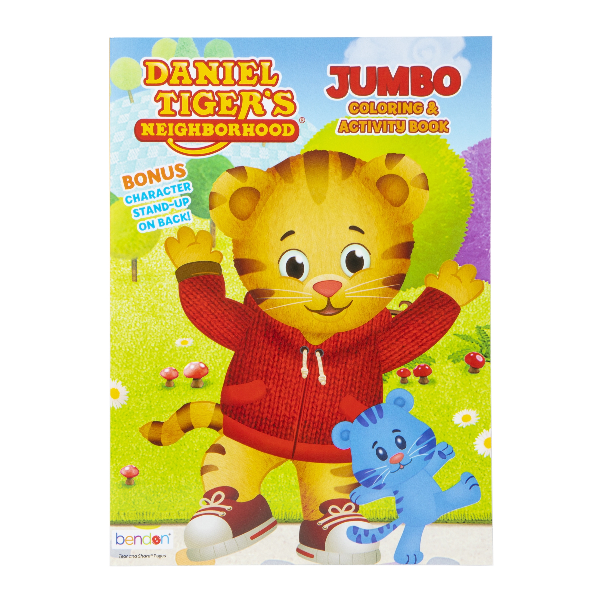 daniel the tiger coloring book