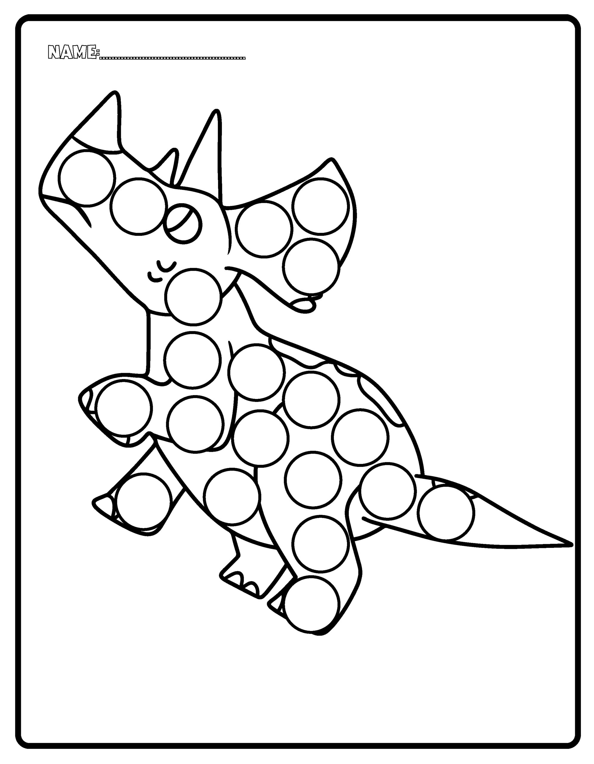 dot dot printables free