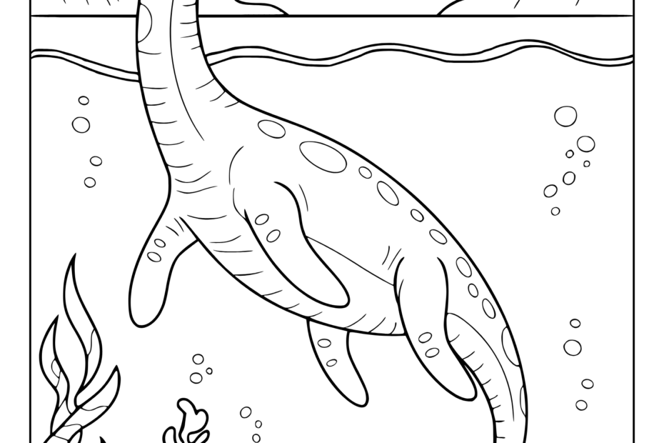 Dinosaur Coloring Pages 20 Free Printable PDF