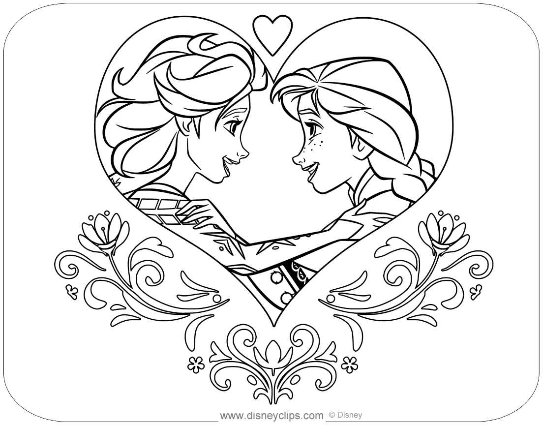 printable coloring pages elsa