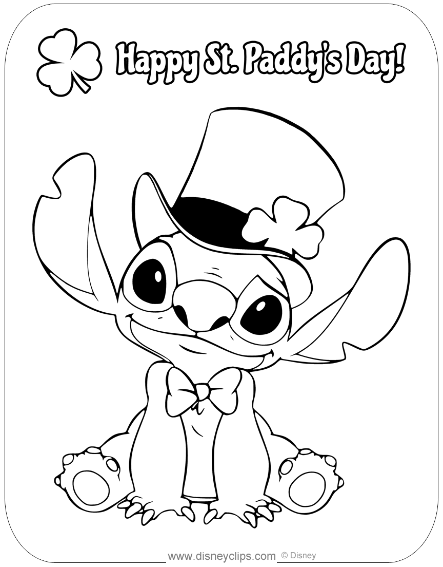 free printable st patrick's day coloring pages
