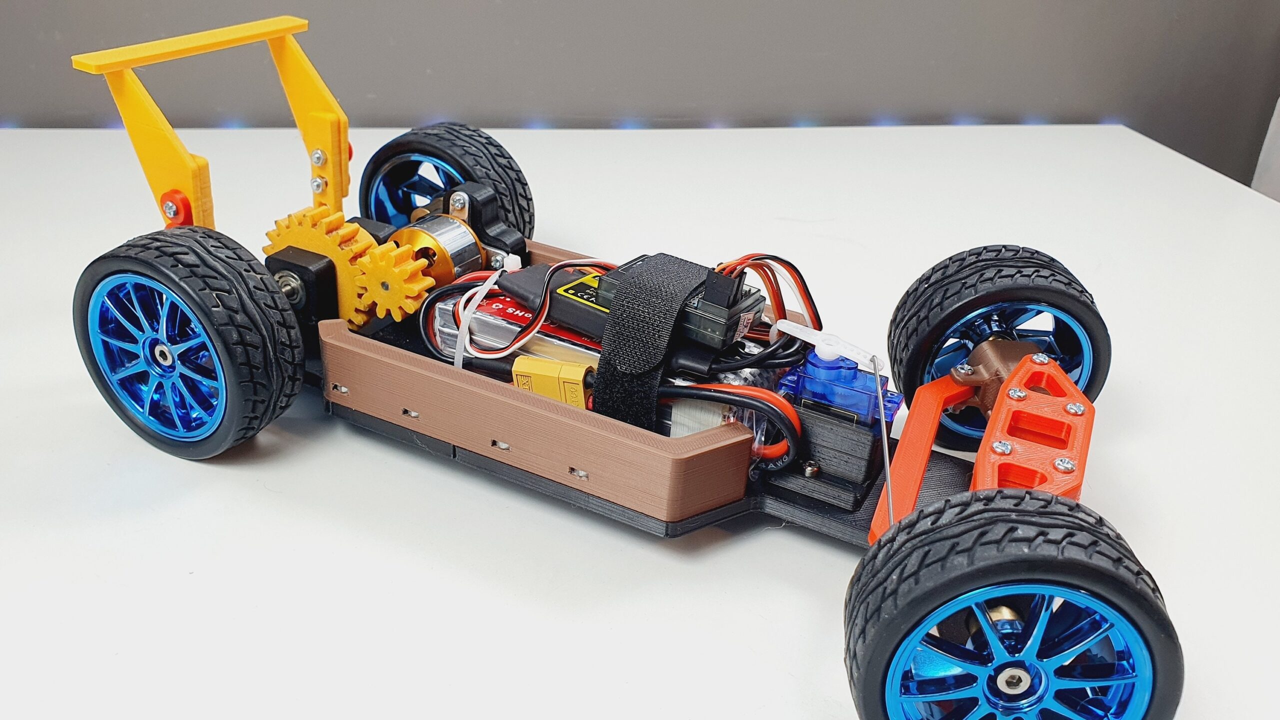 DIY 3D Printed RC Car Kit Educational Fun For Kids Etsy UK