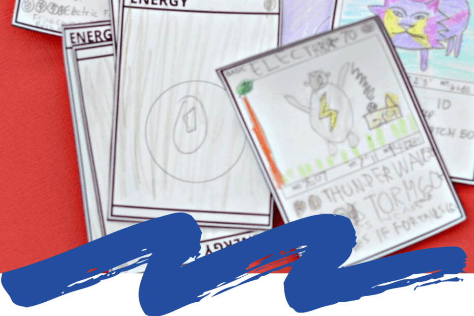 DIY Pokemon Card Templates Free Printable And Next Comes L Hyperlexia Resources