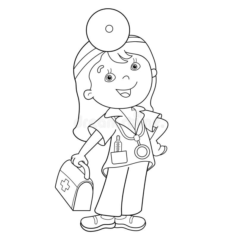 Doctor Coloring Stock Illustrations 1 672 Doctor Coloring Stock Illustrations Vectors U0026 Clipart Dreamstime
