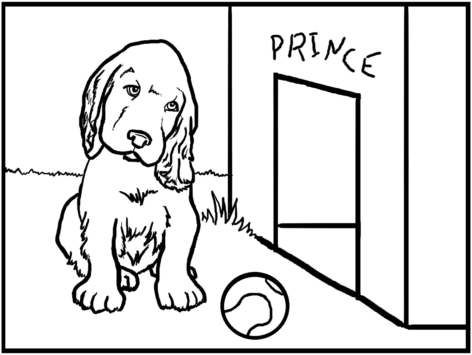 Dog 3109 Animals Free Printable Coloring Pages
