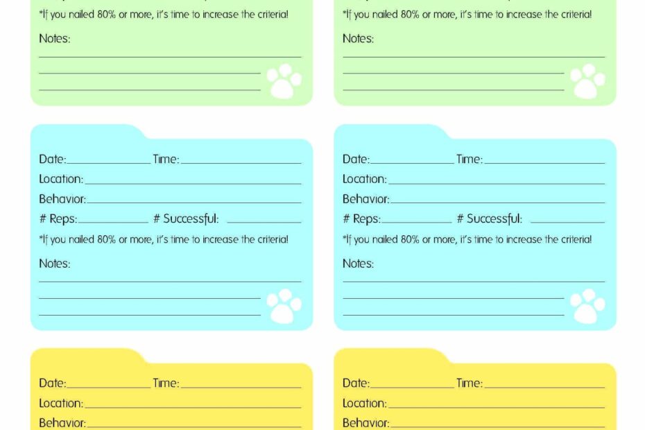 Dog Training Resource Free Mini Session Training Printable Oh My Dog