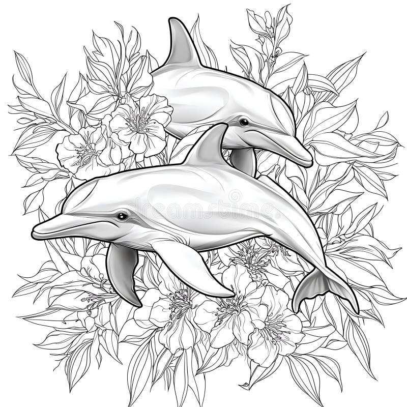 Dolphins Therapy Stock Illustrations 47 Dolphins Therapy Stock 