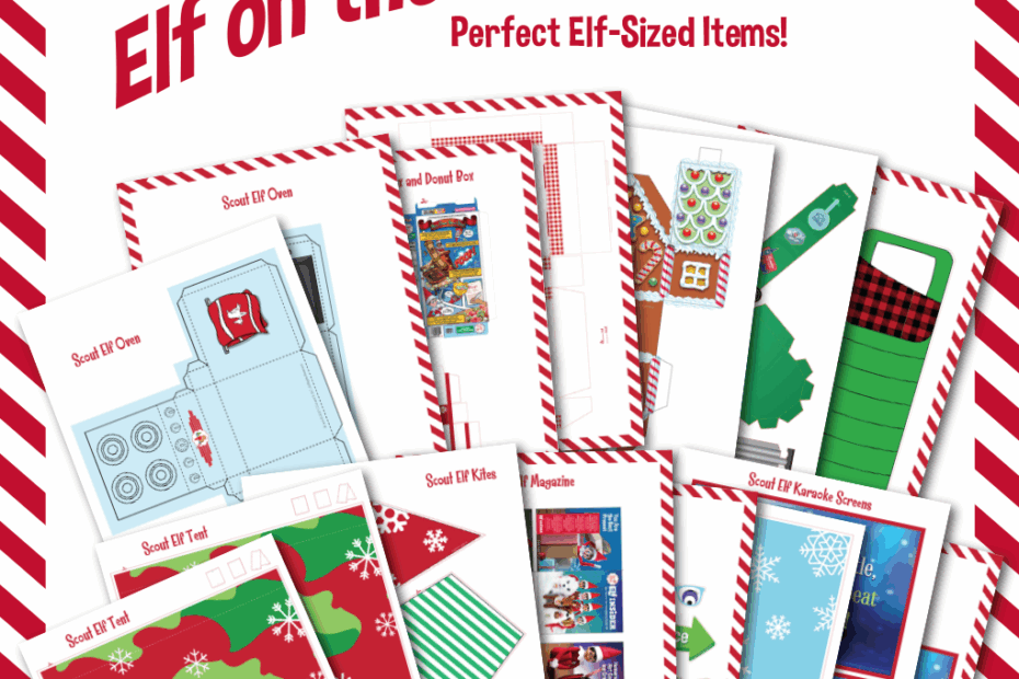 Download Free Printable Elf On The Shelf Props The Elf On The Shelf