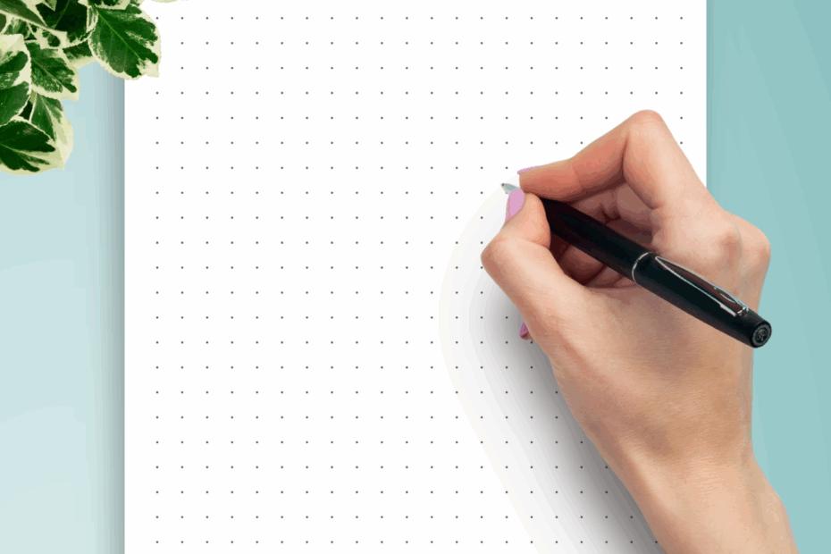 Download Printable Dot Grid Paper With 4 Dots Per Inch PDF