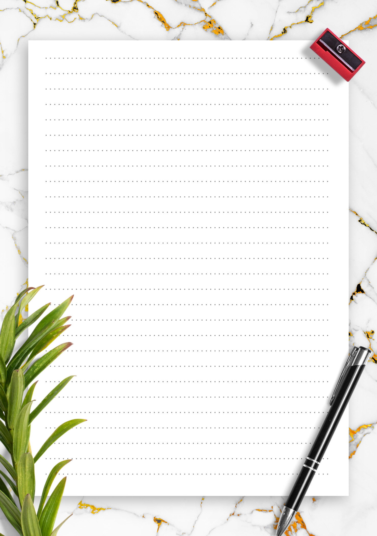 Download Printable Dotted Lined Paper Printables 7 1 Mm Line Height PDF