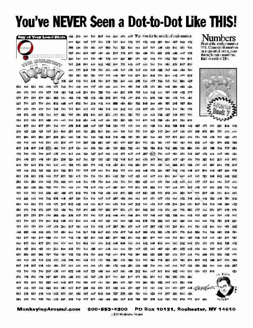 free printable dot to dot for adults