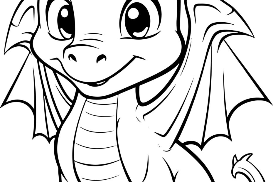 Dragon Coloring Book Super Fun Coloring Pages Of Cute U0026 Friendly