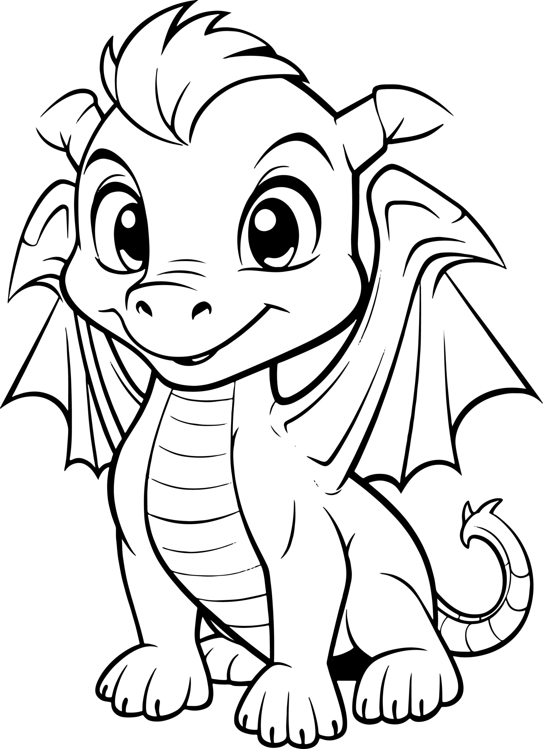 Dragon Coloring Book Super Fun Coloring Pages Of Cute U0026 Friendly 