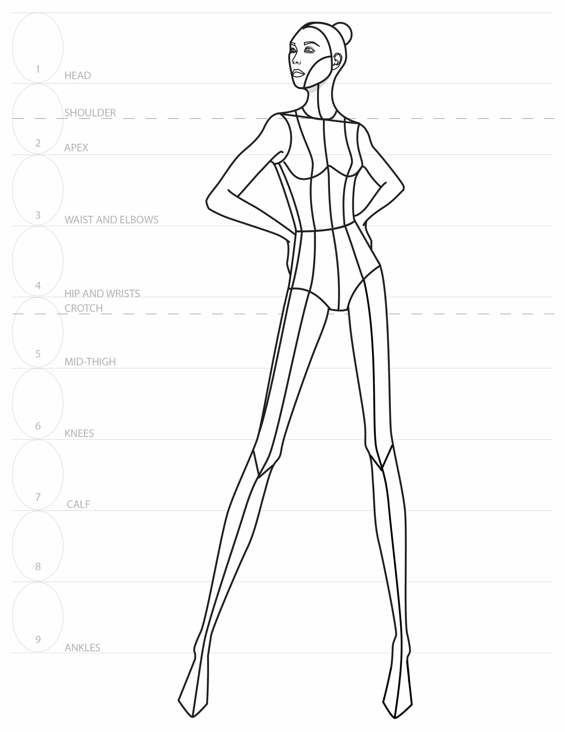 Drawing Fashion Figures Day 7 How To Draw This Pose Amiko Simonetti