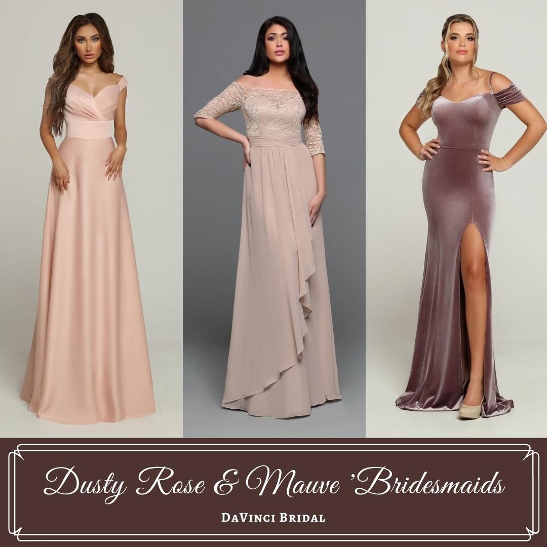mauve colored dresses