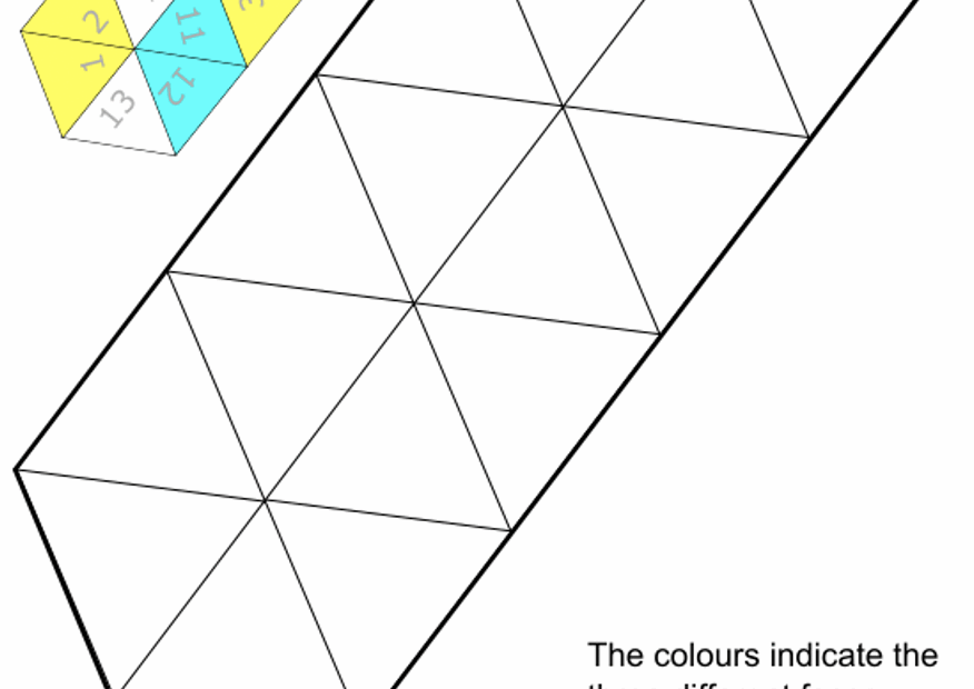 Easter Hexaflexagon Colour in Printable Paper Puzzle find The Rabbit Teaching London Computing A RESOURCE HUB From CAS LONDON U0026 CS4FN