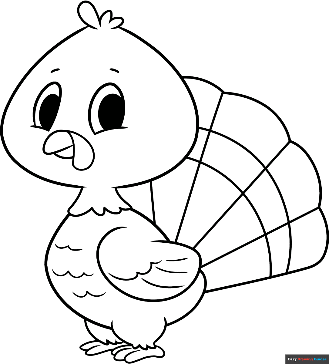 free printable turkey coloring pages