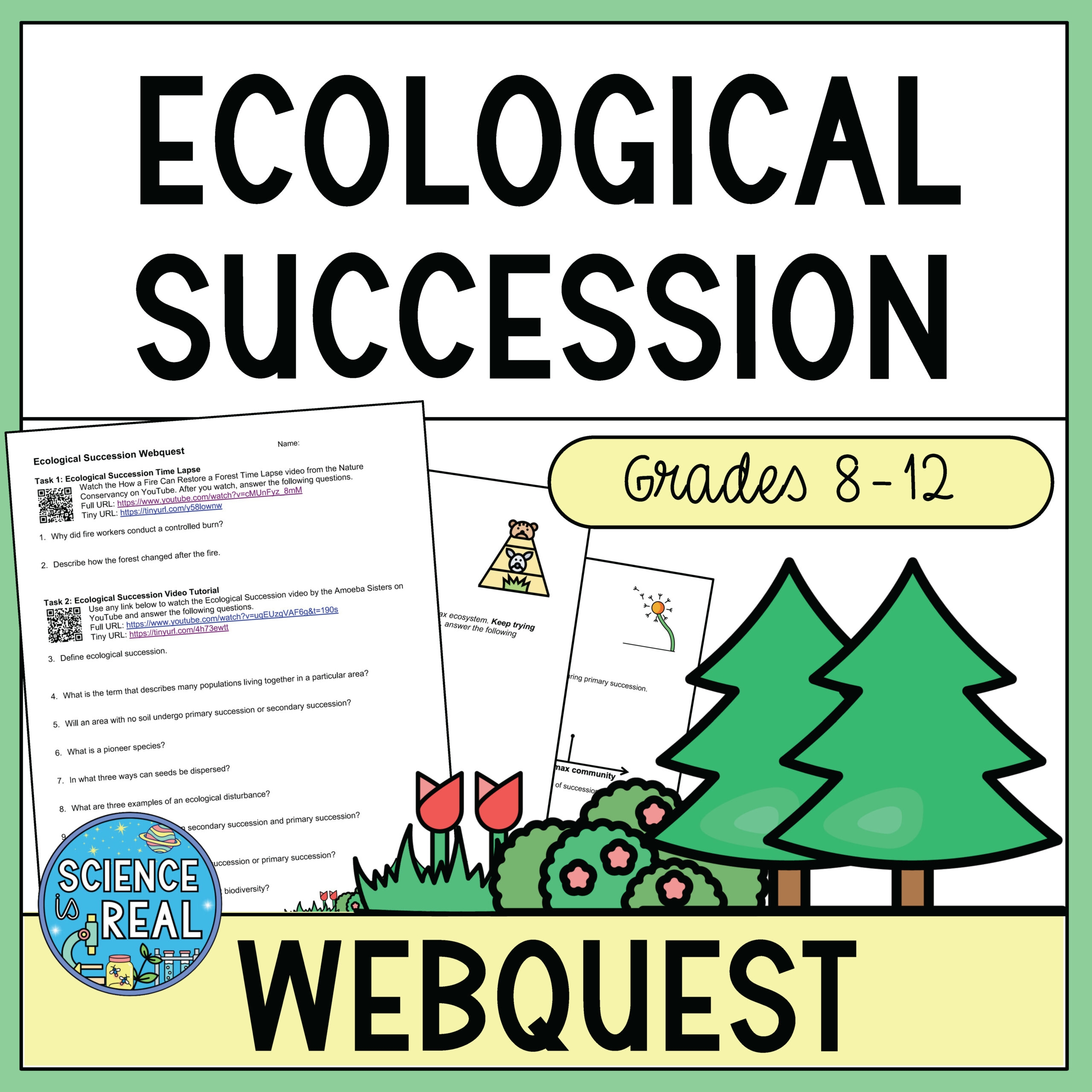 Ecological Succession Webquest Classful