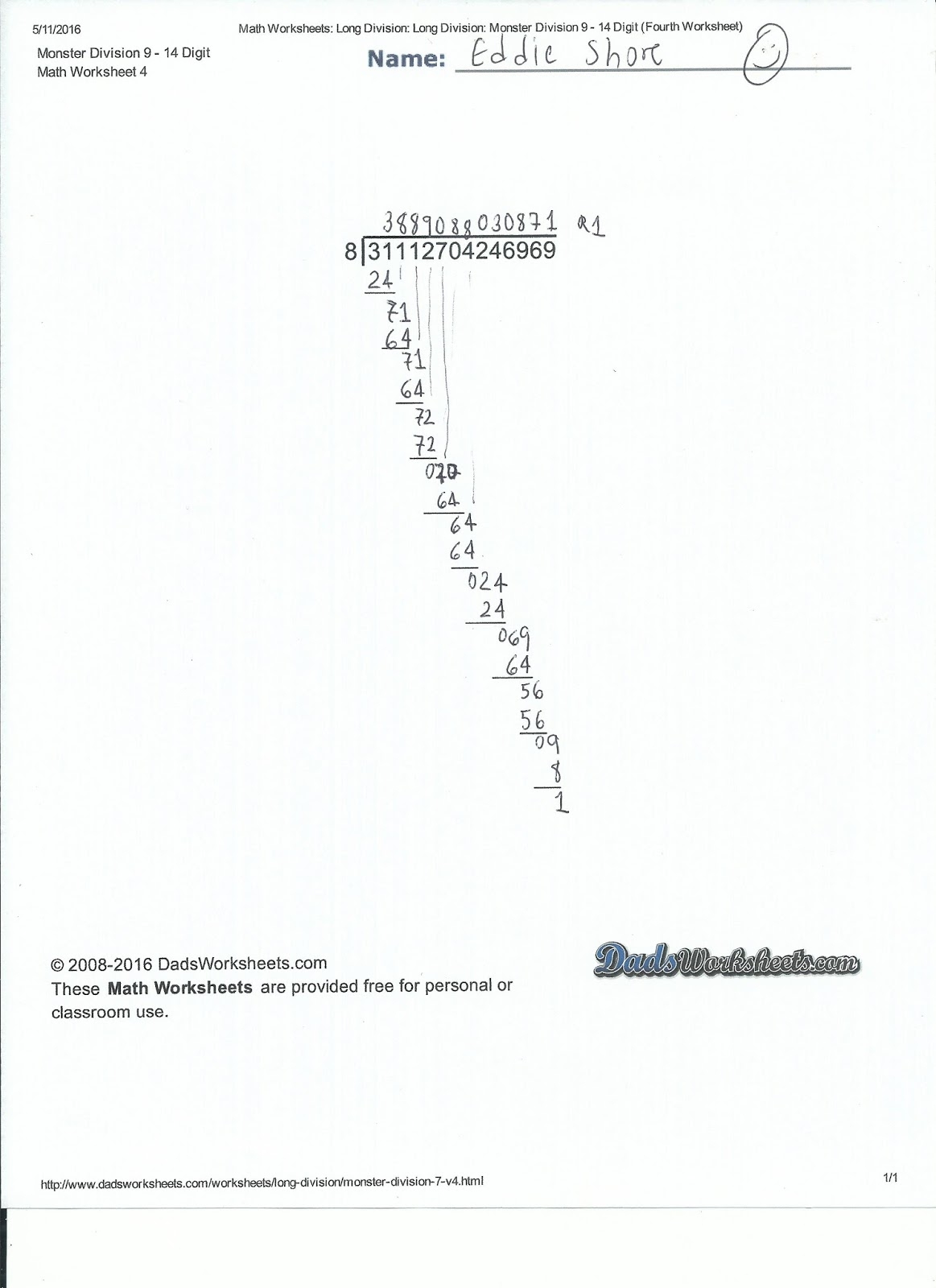 Eddie s Math And Calculator Blog Arithmetic Resource Website DadsWorksheets
