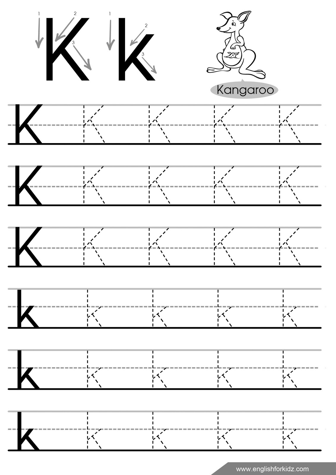 pre k tracing worksheets
