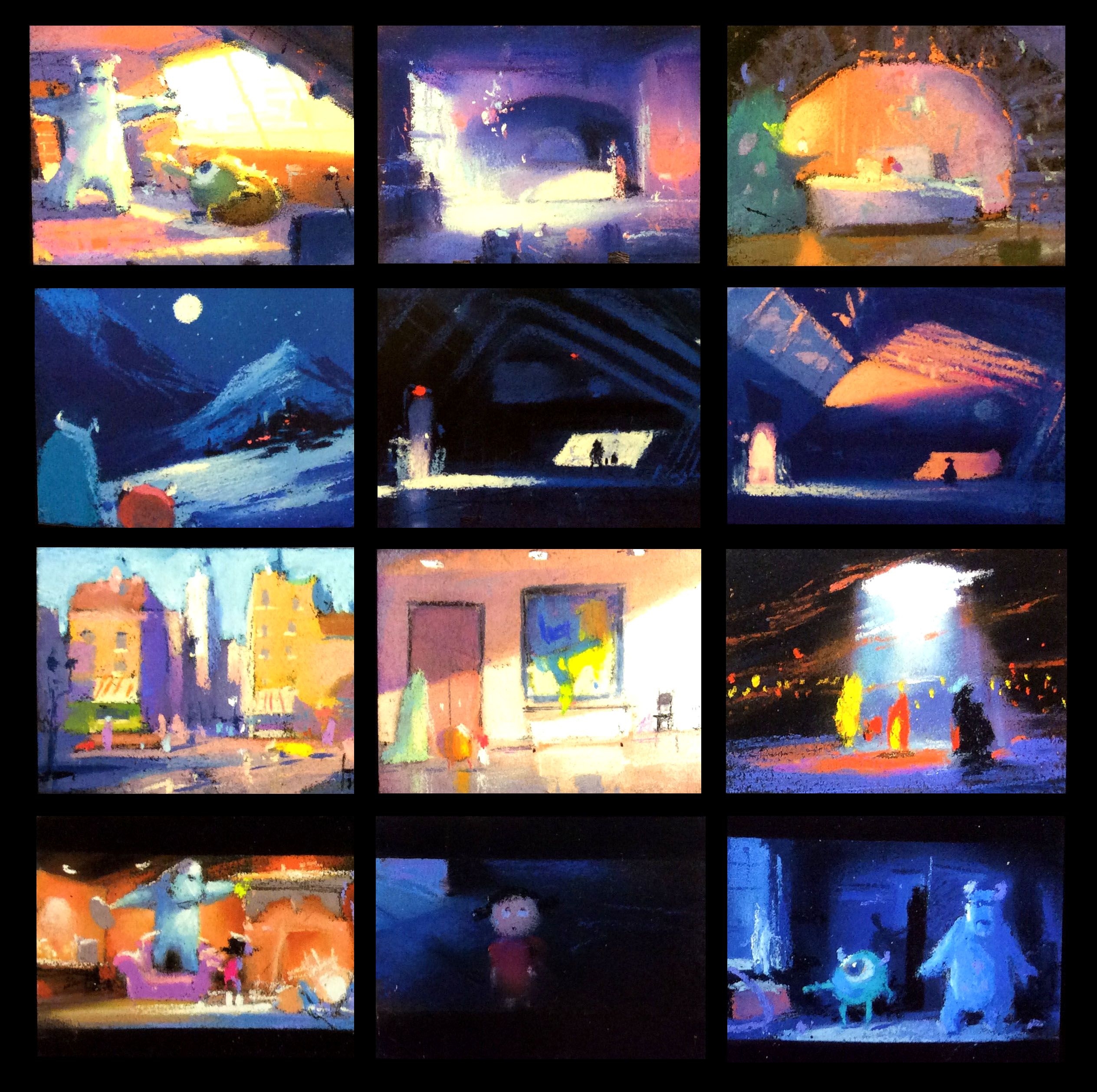 kung fu panda color theory