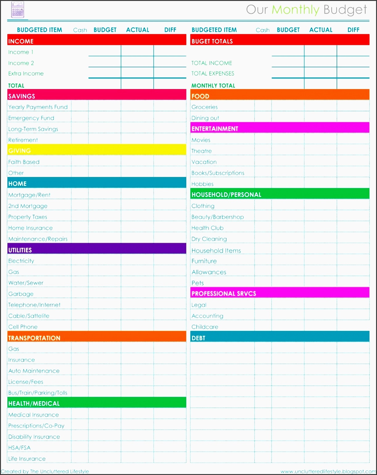 free excel estate planning templates