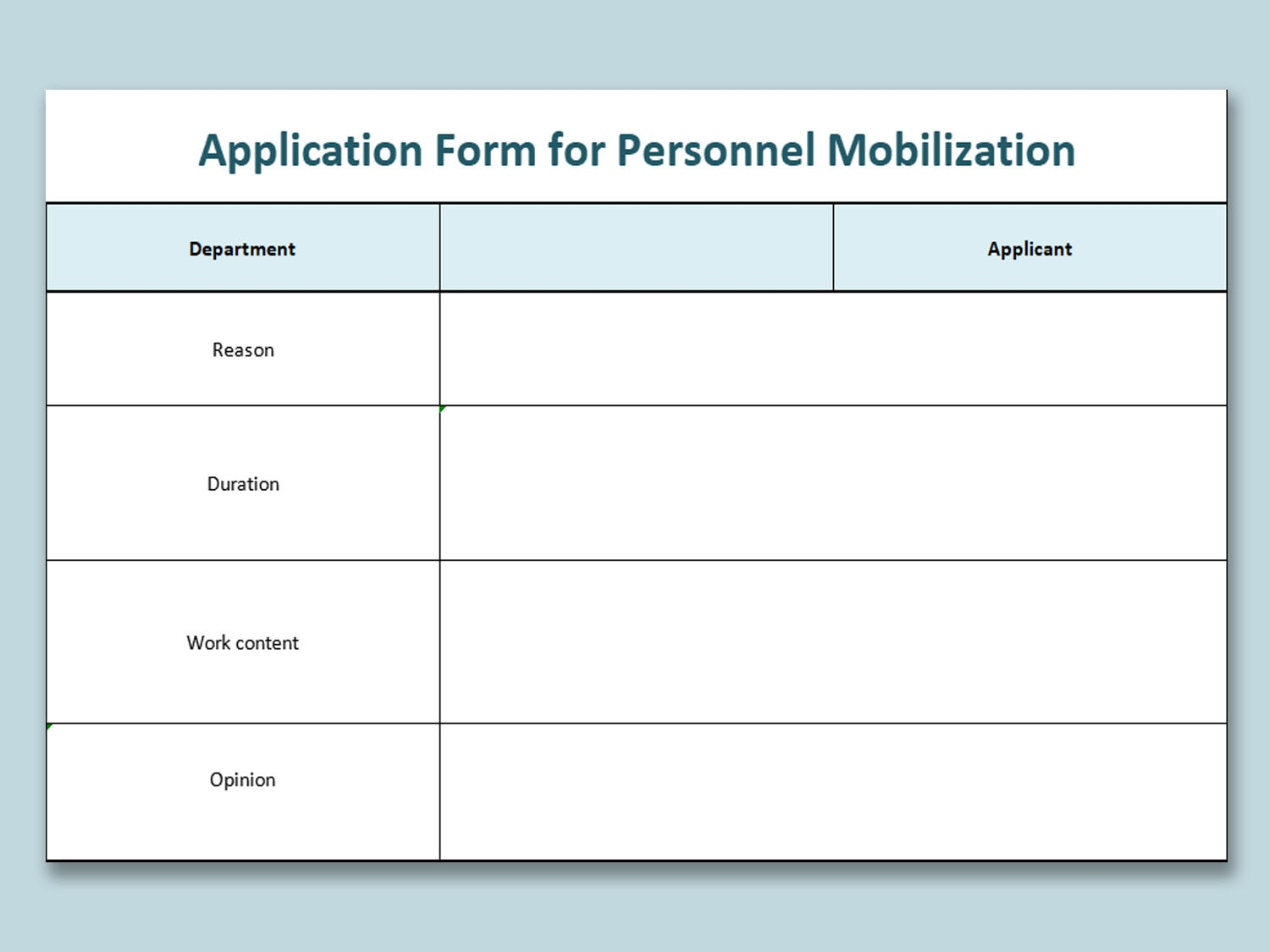 demobilization plan template