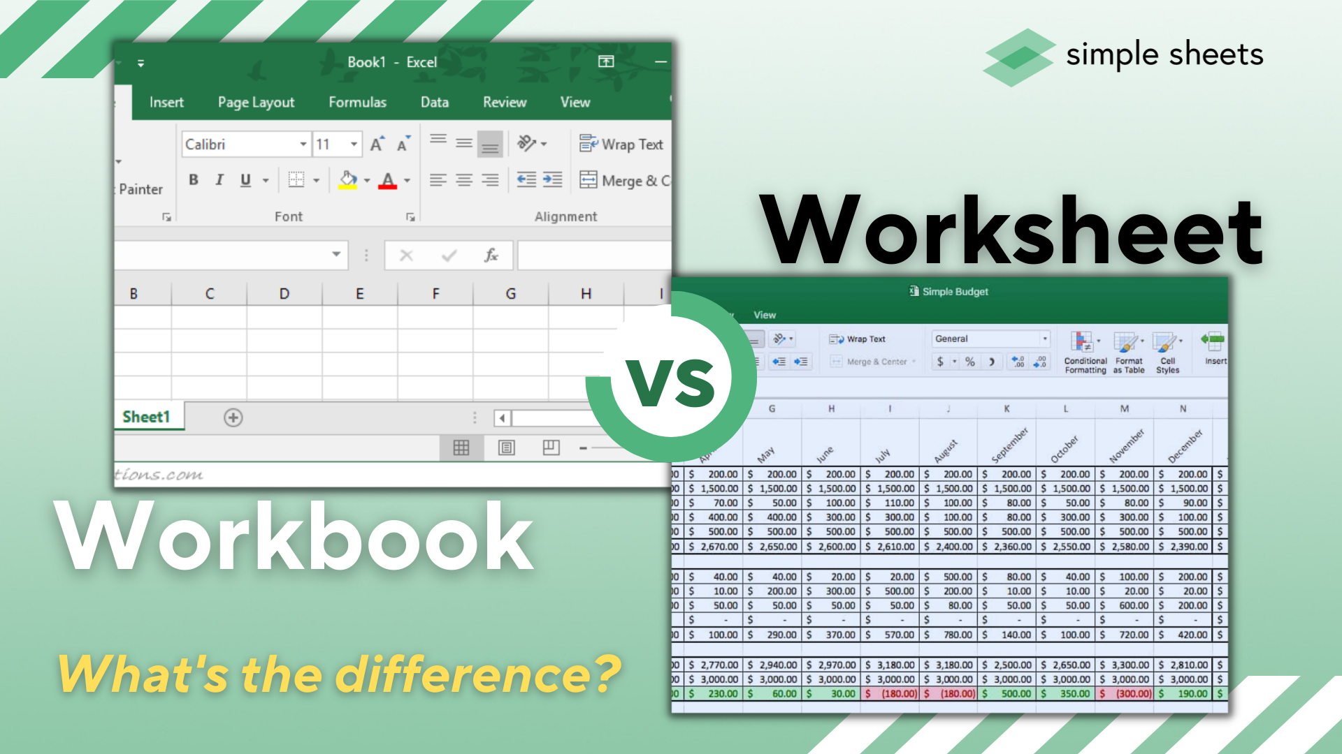 Excel Workbook Vs Worksheet What s The Difference 