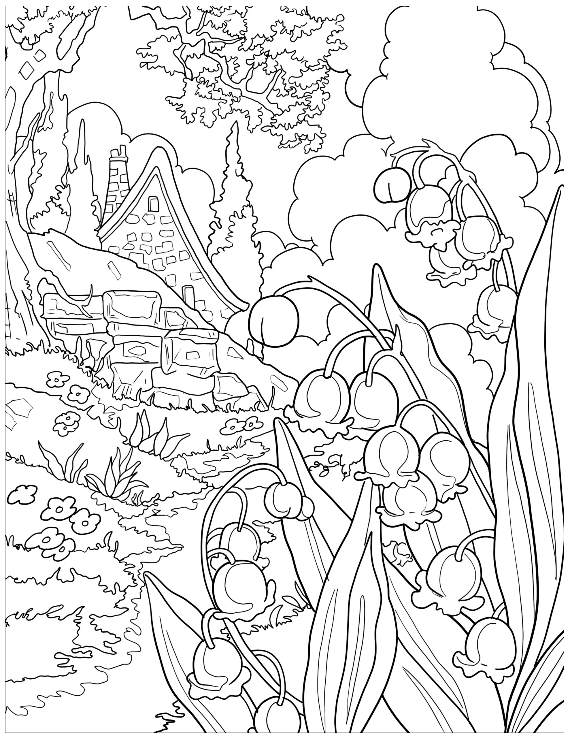 coloring for adults printable