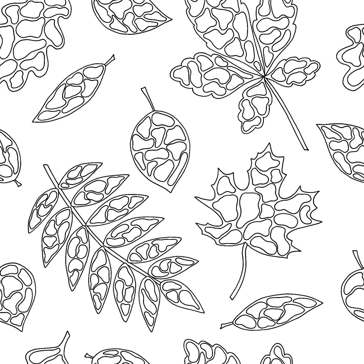 fall color pages printable free