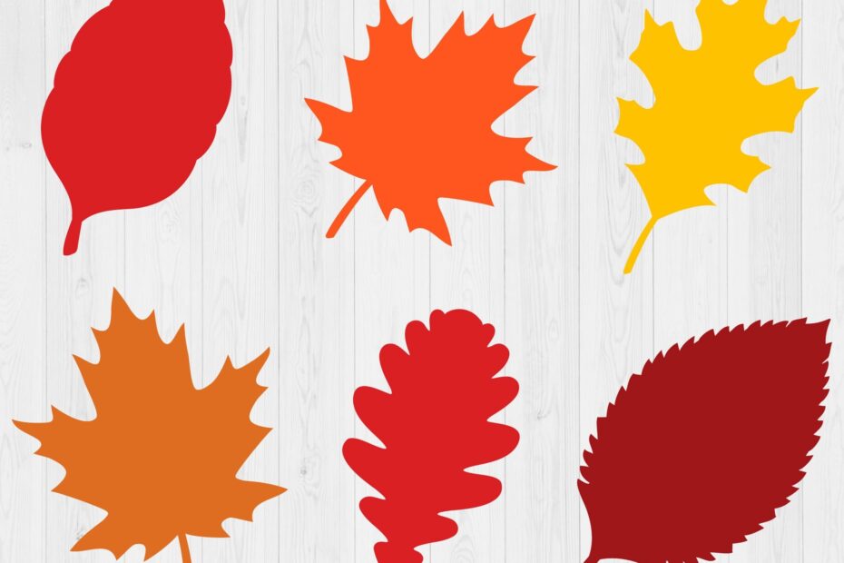 Fall Leaves Svg Bundle Printable Fall Svg Thanksgiving Svg Autumn Svg Silhouette Fall Leaf Svg Leaves Svg Digital Download Cut File Etsy