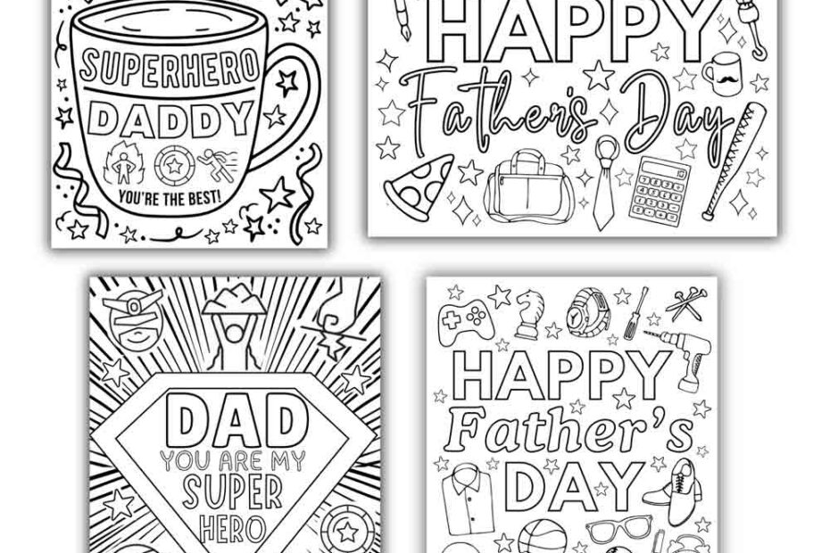 Father s Day Coloring Pages Free Printable MindyMakes