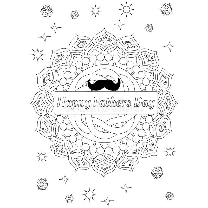 Fathers Day Coloring Stock Illustrations 611 Fathers Day 