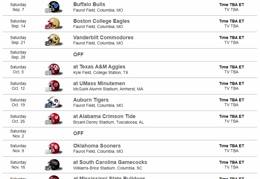 FBSchedules On X