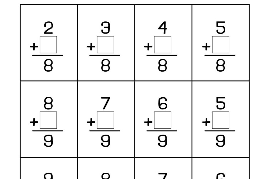 Find The Missing Numbers TheCatholicKid