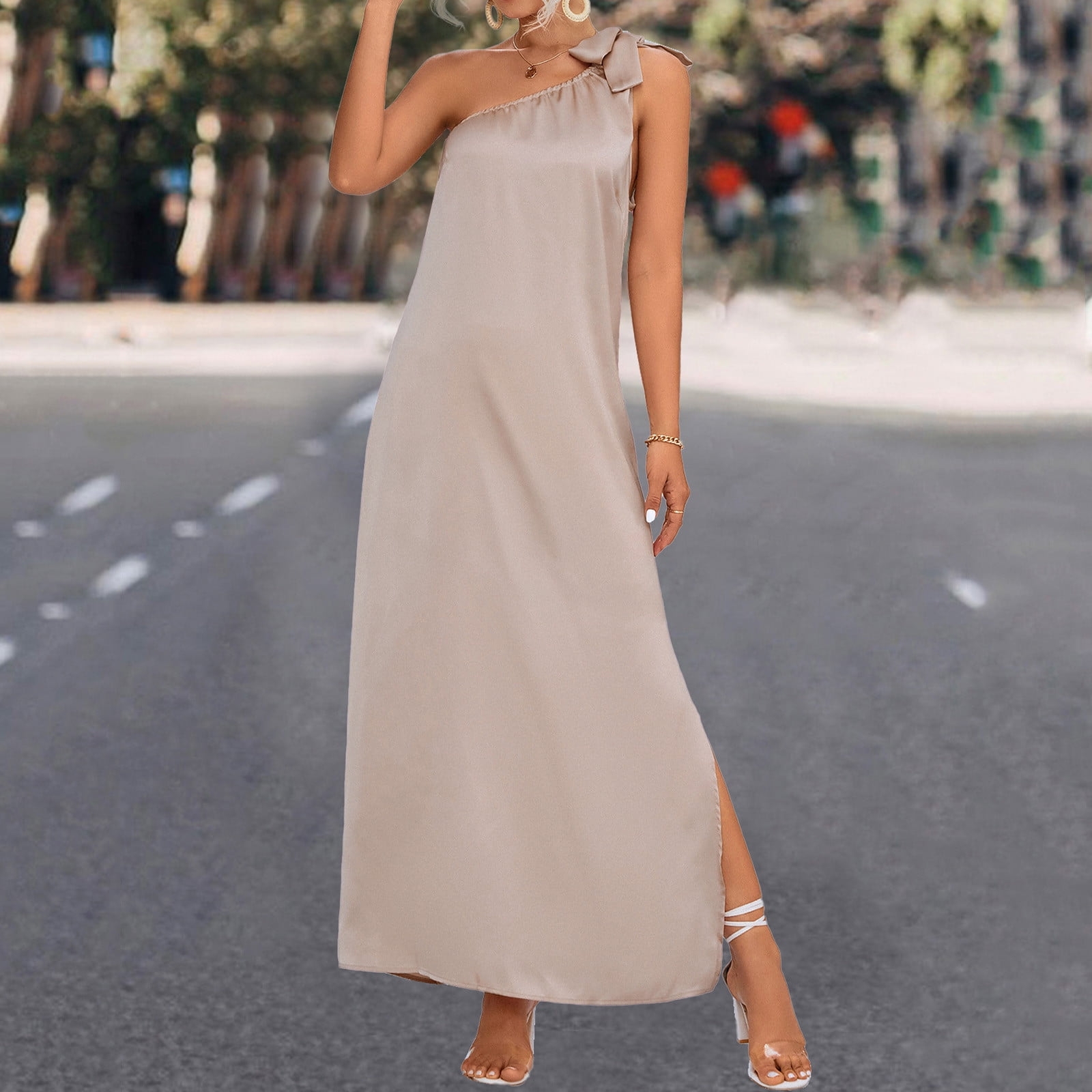 Finelylove Dresses Under 20 Dollars For Women Pastel Color Dress 