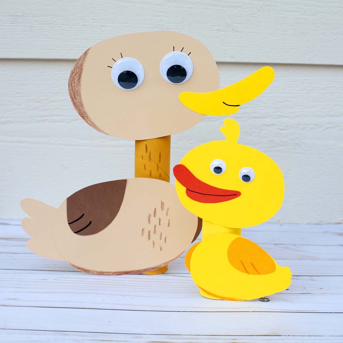 Five Little Ducks U0026 Mother Duck Craft Super Simple