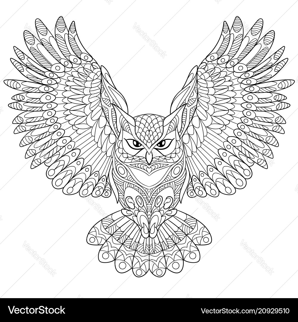 owl coloring sheets printable