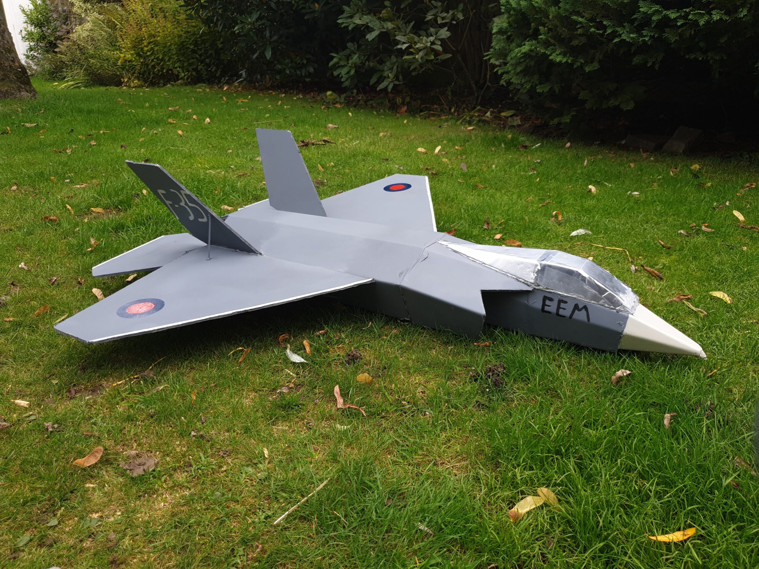 Foam Board F35 Lightning II Jet EDF Free Plans Flite Test