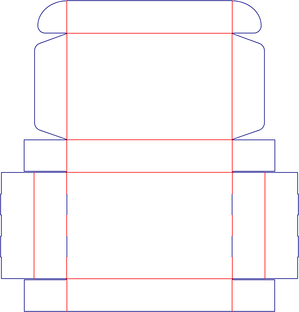printable box template
