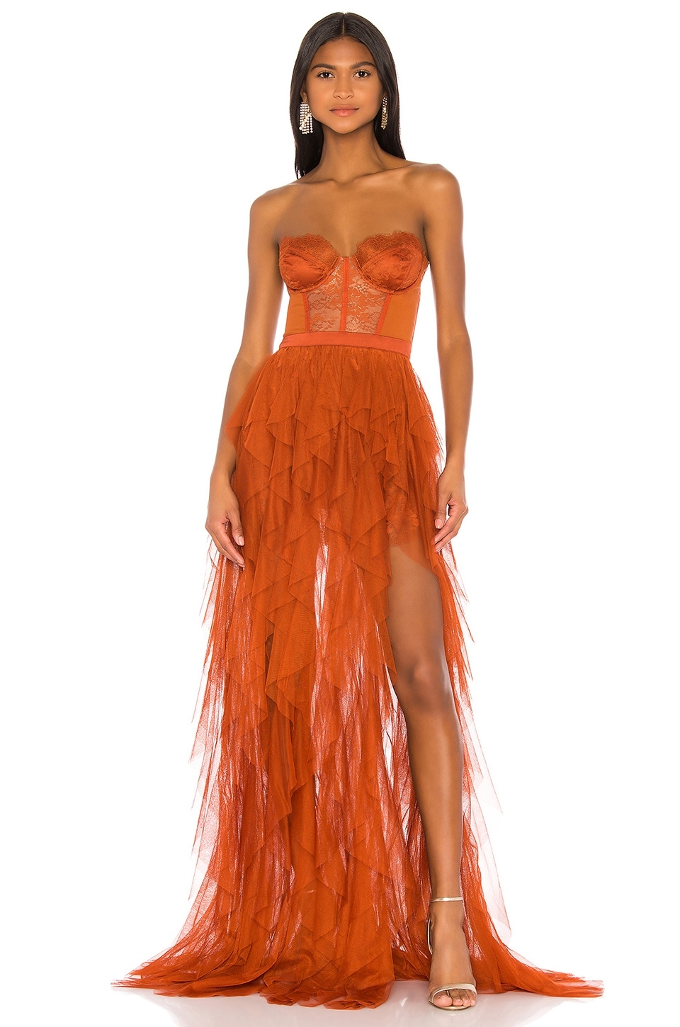 For Love U0026 Lemons Bustier Gown Women s Dress Rust XL Women s Apparel Women s Clothing