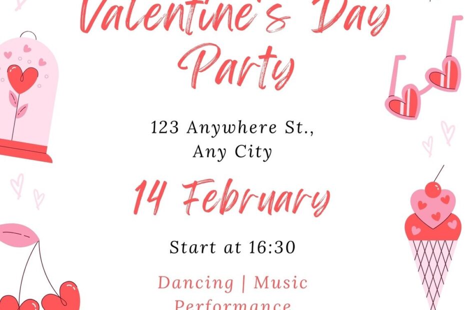 Free And Customizable Valentines Day Templates