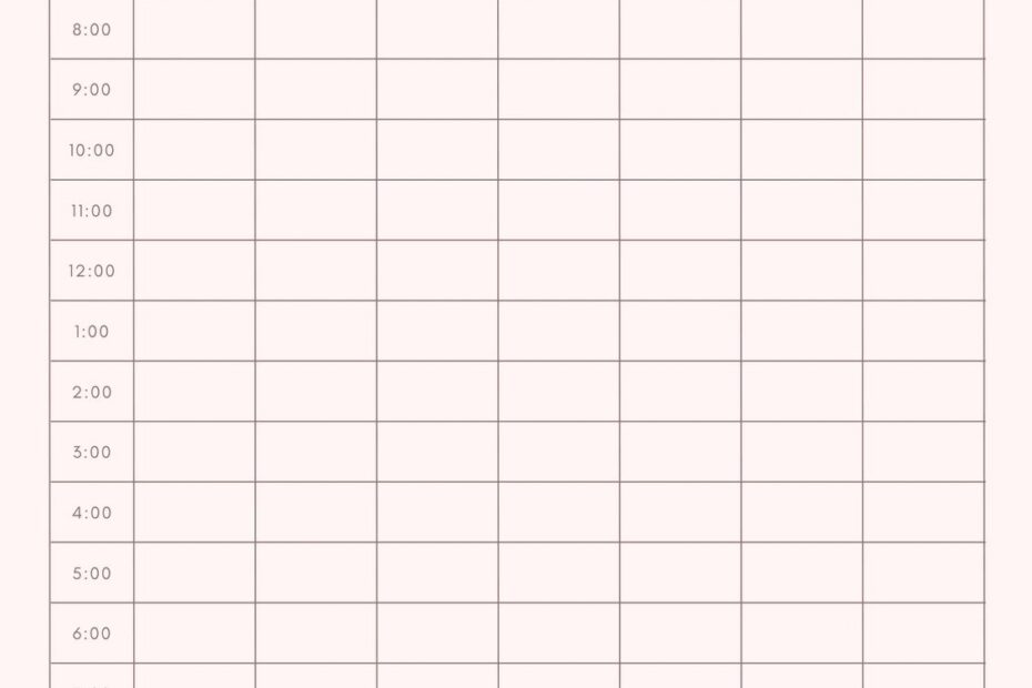 Free And Customizable Weekly Planner Templates Canva