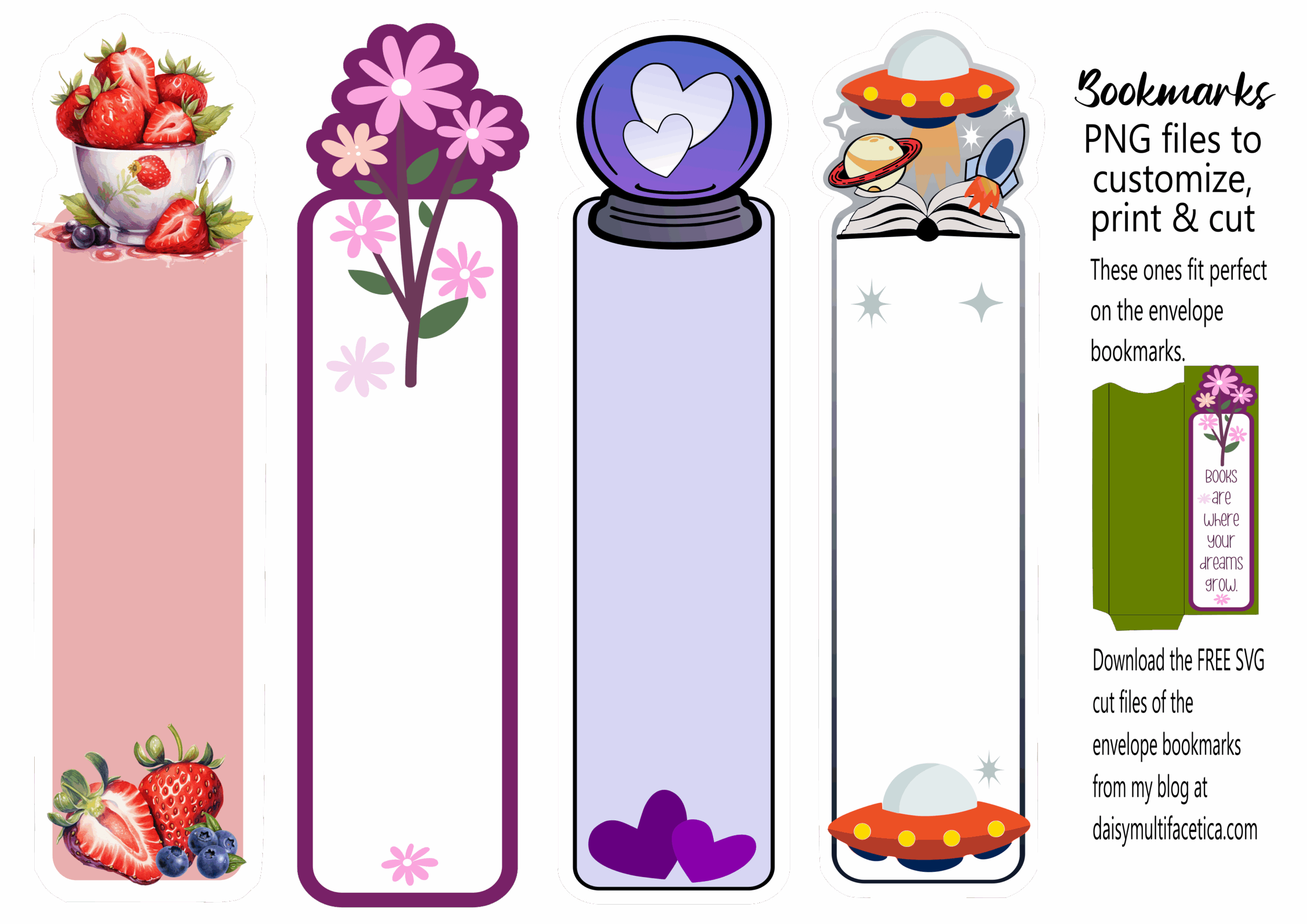 printable bookmark template